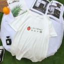 Ladies' T-shirt with Strawberry Print 7