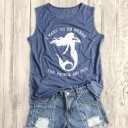 Ladies' Tank Top with Mermaid 2