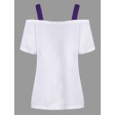 Ladies' Top with Butterfly Print 5