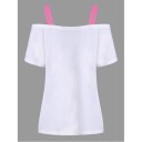 Ladies' Top with Butterfly Print 6