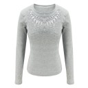 Ladies' Top with Decorative Neckline 5