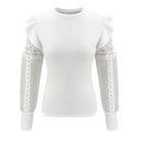 Ladies' Top with Ruffled Sleeves 4