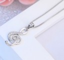 Ladies' Treble Clef Pendant 2