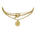 Ladies' Triple Necklace with American Clasp 1