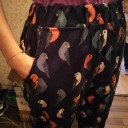 Ladies' Trousers with Bird Pattern 6