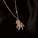Ladies' Unicorn Necklace D324 3