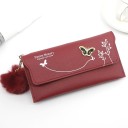 Ladies' Wallet with Butterfly J103 7