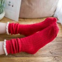 Ladies' Warm Socks with Ruffles 7
