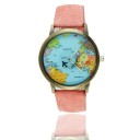 Ladies' Watch with World Map J3114 6