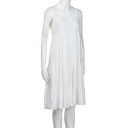 Ladies' White Beach Dress 5