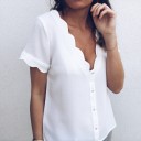 Ladies' White T-Shirt A191 3