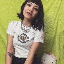 Ladies' White T-Shirt with Print B365 4