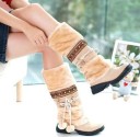 Ladies' Winter Boots with Pom Poms J2359 6