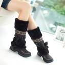 Ladies' Winter Boots with Pom Poms J2359 7