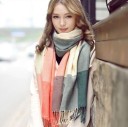 Ladies' Winter Checked Scarf Fiona 2