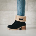 Ladies' Winter Heeled Boots J834 13