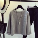 Ladies' Winter Knitted Sweater J2453 4