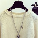 Ladies' Winter Knitted Sweater J2453 8