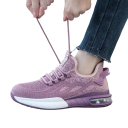 Ladies' Work Shoes Breathable Upper Cushioned Sole PU Fabric Purple Sports Design for Everyday Work and Walking 5