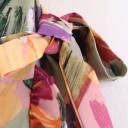 Ladies' Wrap Mini Skirt Colourful A1176 3