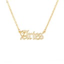 Ladies' Zodiac Necklace D841 1