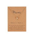 Ladies' Zodiac Sign Necklace D185 6