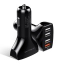 Ładowarka samochodowa Quick Charge 4 porty USB 2