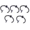 Læbe ring 5 stk N918 1