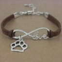 Læderarmbånd hundepote 3