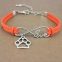 Læderarmbånd hundepote 6