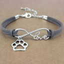 Læderarmbånd hundepote 1