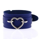 Læderarmbånd med hjerte 3