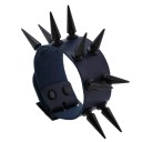 Læderarmbånd med pigge H464 6