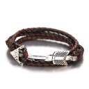Læderarmbånd med pil 6