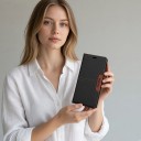 Læderetui til Samsung Galaxy S26 med magnetisk lukning og stativ Plads til kort PU læder Kladdeetui til mobil Samsung S26 Tegnebog 3