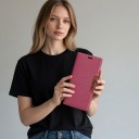Læderetui til Samsung Galaxy S26 Ultra med magnetisk lukning og stativ Plads til kort PU læder Kladdeetui til S26 Ultra Pung 15