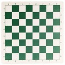 Læderrullende skakbræt 51 x 51 cm bærbar blød turneringsmåtte letvægts træningsskakbræt til begyndere og børn 7