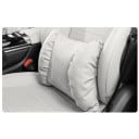 Lændestøtte til bil i kunstlæder blød komfortabel pude ca. 38 × 28 × 11 cm ergonomisk interiørtilbehør til køretøjet 4