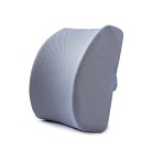 Lændestøttepude i memory foam 34x33x12 cm Rygstøtte til bil og kontor Flannelpude til bilsæde og stol Smertelindring 3
