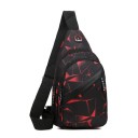 Ľahká unisex crossbody taška 31×16×8 cm Športový náprsný batoh cez rameno Vonkajšia cestovná taška s dvoma veľkými vreckami pre mužov aj ženy 6