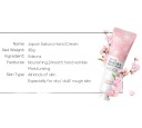 LAIKOU Sakura Handcreme 30 g Feuchtigkeitsspendende regenerierende Pflege Gegen Rissbildung und Falten Trockene und beanspruchte Hände 2