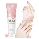 LAIKOU Sakura handcrème 30 g Hydraterende regenererende verzorging Tegen het barsten van rimpels Droge en vermoeide handen 4