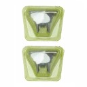 Lama di ricambio per la rasatura della barba per Philips OneBlade 2 pz Lama affilata per barba Lama di ricambio originale per OneBlade 1