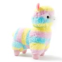 Lama en peluche arc-en-ciel 17 cm 2