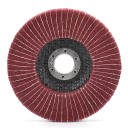 Lamelový kotúč z netkanej textílie a brúsneho papiera na uhlovú brúsku 125 mm Otvor 22 mm Brúsenie a leštenie kovu 1