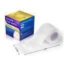 Lámina de silicona invisible para cicatrices, 1 rollo de 4 cm x 3 m, cinta autoadhesiva para cubrir y tratar cicatrices, resistente al agua, ayuda 2
