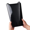 Lámina negra brillante 150x10 cm 1 rollo Lámina de PVC autoadhesiva para coche moto bicicleta portátil Decoración y protección Lámina tuning Negro brillo 6
