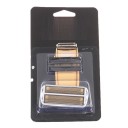 Lâminas de substituição para máquina de barbear BaByliss Pro FoilFX02 FXRF2GE Lâminas intercambiáveis para aparador de cabelo e barba Cabeça de substituição com lâminas 2 pcs 7