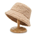 Lammeuldsfiskerhat Vendbar Vinter Unisex Spandhat Stilfuld Hovedbeklædning Blød og Varm Hue 56-58 cm Efterår Vinter 6