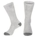 Lämmitetyt talvisukat Hiihtosukat 3 AA-paristolla Lämmittävät unisex-puuvillasukat 2